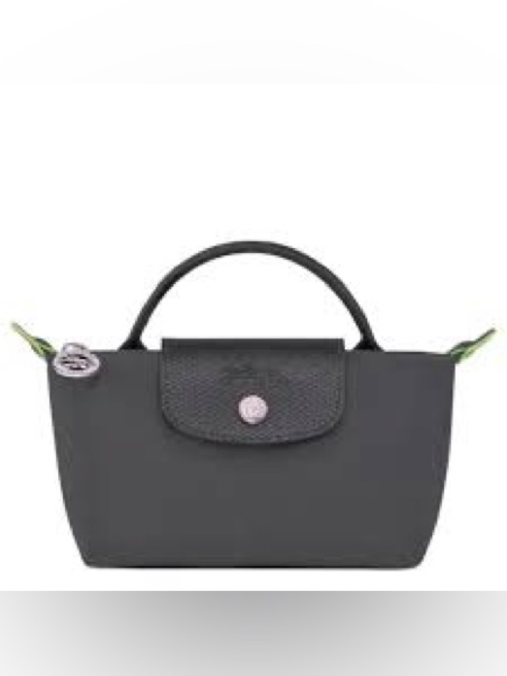 Longchamp logo le pliage Elegant charcoal/ black Women's Handbag crossbody purse